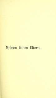 Cover of: Die Erkrankungen des Auges bei den akuten Exanthemen by Theodor Zlocisti