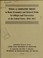 Cover of: Titles of completed theses in home economics and related fields in colleges and universities of the United States, 1956-1957