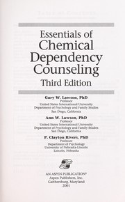 Cover of: Essentials of chemical dependency counseling