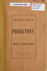 History of Purgatory, and the early settlers by Charles James Smith
