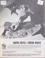 Cover of: Khapra beetle--foreign menace