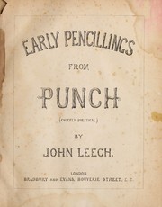 Cover of: Early pencillings from Punch (chiefly political) by Leech, John
