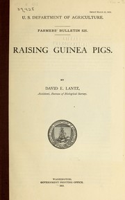 Cover of: Raising guinea pigs