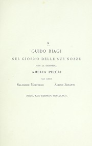 Cover of: Antonio Pucci e Vito Biagi: banditori fiorentini del secolo XIV. Dodici strambotti di Luigi Pulci