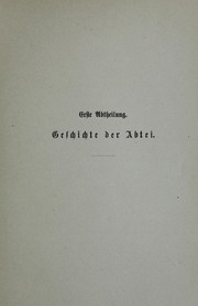 Geschichte der abtei und beschreibung der Stiftskirche zu Gernrode by Otto von Heinemann