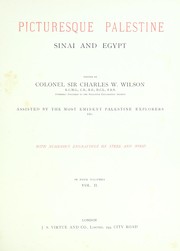 Cover of: Picturesque Palestine, Sinai and Egypt