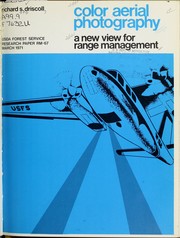 Cover of: Color aerial photography by Richard S. Driscoll