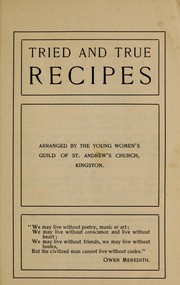Cover of: Tried and true recipes