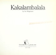 Cover of: Kakalambalala by Jan Mogensen