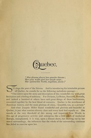 Cover of: Quebec ancient and modern by by E.T.D. Chambers.