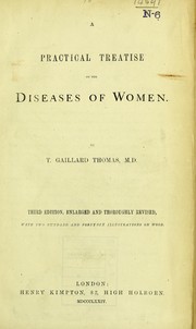 Cover of: A practical treatise on the diseases of women