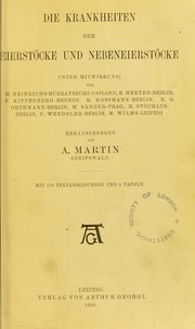 Cover of: Handbuch der Krankheiten der weiblichen Adnexorgane