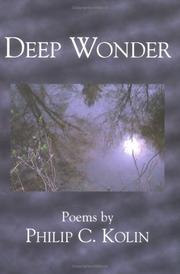 Cover of: Deep wonder: poems