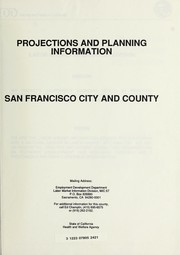 Projections and planning information by California. Labor Market Information Division