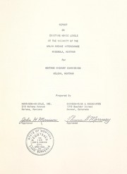 Cover of: Report on existing noise levels at the vicinity of Urlin Avenue interchange: Missoula, Montana