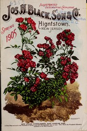 Cover of: Illustrated descriptive catalogue: spring 1905