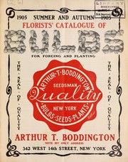 Cover of: Summer and autumn 1905 by Arthur T. Boddington (Firm)
