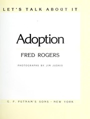 Cover of: Let's talk about it by Fred Rogers