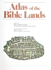 Cover of: Atlas of the Bible lands