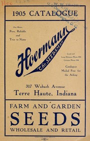 Cover of: 1905 catalogue: farm and garden seeds