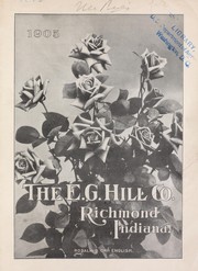 Cover of: [Catalogue] by E.G. Hill Company