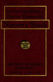 Cover of: Gover's handbook of fruit and ornamental nursery stock