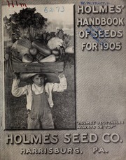 Cover of: Holmes' handbook of seeds for 1905