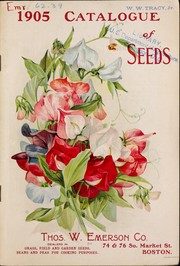 Cover of: 1905 catalogue of seeds