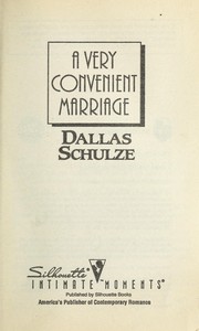 Cover of: Very Convenient Marriage (A Family Circle) | Dallas Schulze