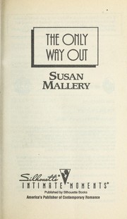 Cover of: Only Way Out