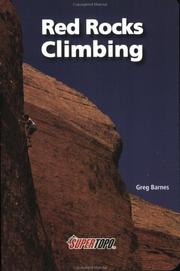 Cover of: Red Rocks Climbing by Greg Barnes