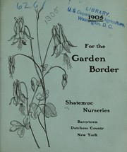 Cover of: For the garden border