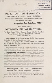 Cover of: [Price list]: October 1905