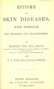 Cover of: Epitome of skin diseases: with formul©Œ for students and practitioners