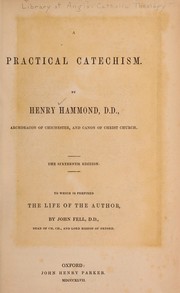 Cover of: A practical catechism by Henry Hammond