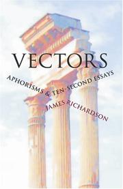 Cover of: Vectors by James Richardson