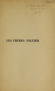 Les frères Anguier by Henri Stein