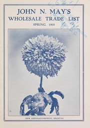 John N. May's wholesale trade list by John N. May (Firm)