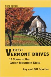 Cover of: Best Vermont Drives: 14 Tours in the Green Mountain State