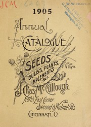 Annual catalogue by J. Chas. McCullough (Firm)