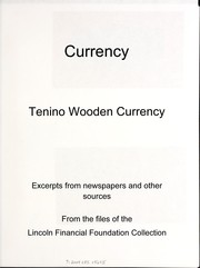 Currency by Lincoln Financial Foundation Collection