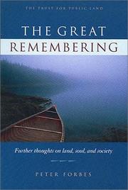 Cover of: The Great Remembering by Peter Forbes