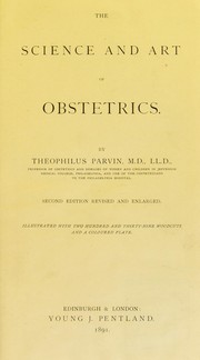 Cover of: The science and art of obstetrics