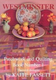 Cover of: Westminster Patchwork and Quilting Book Number 1: Thirteen Designs