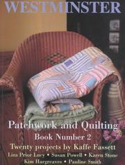 Cover of: Westminster Patchwork and Quilting Book Number 2 Twenty projects