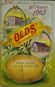 Cover of: 18th season 1905: Olds' catalogue