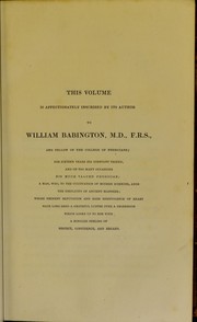 Cover of: An account of some of the most important diseases peculiar to women