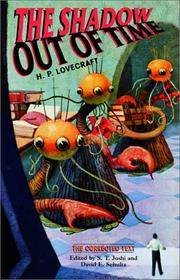Cover of: The shadow out of time by H.P. Lovecraft