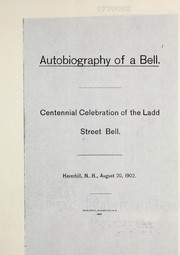 Autobiography of a bell by Woodward, M. Grace Miss