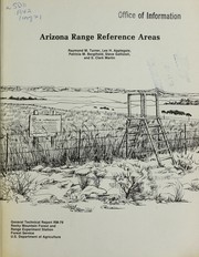 Cover of: Arizona range reference areas by Turner, R. M.